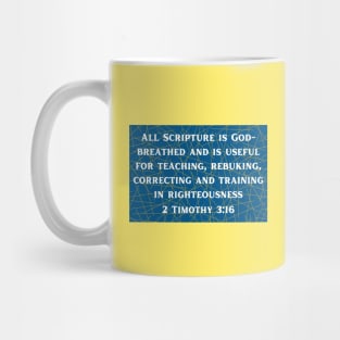 Bible Verse 2 Timothy 3:16 Mug